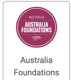 Australia Foundations training badge