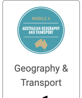 Geography & Transport training badge