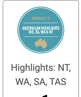 Highlights: NT, WA, SA & TAS training badge