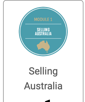 Selling Australia training badge