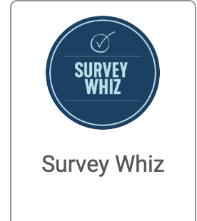 Survey Whiz training badge