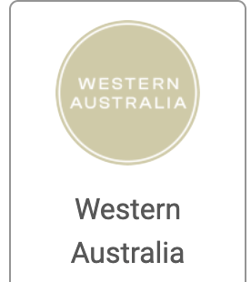 Western Australia training badge
